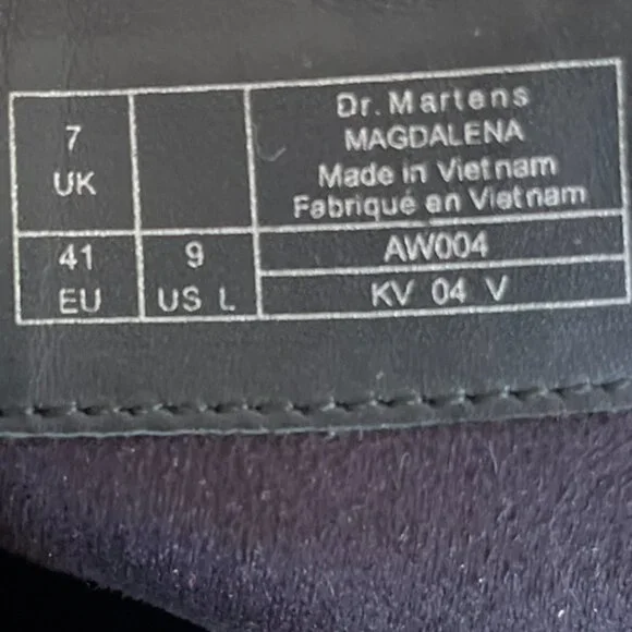 Dr. Martens Black Heeled Boots - Picture 13 of 13